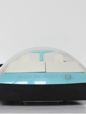 Presto Blue Egg Cooker with Clear Dome